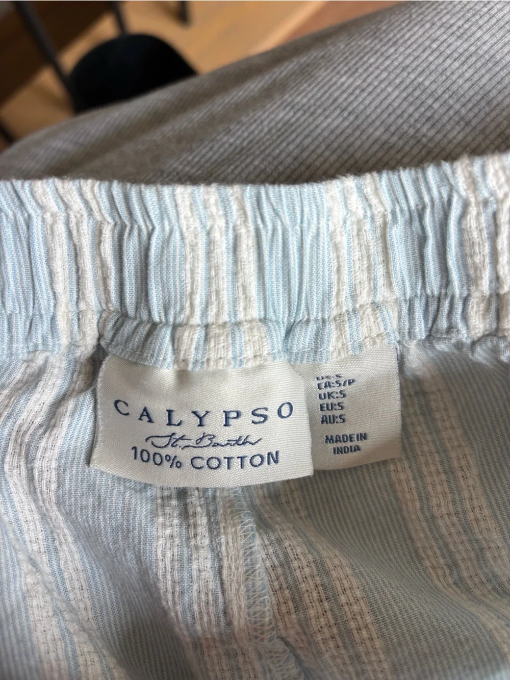 Calypso St. Barth 100% Cotton Tank Top and Short Pajama Set
